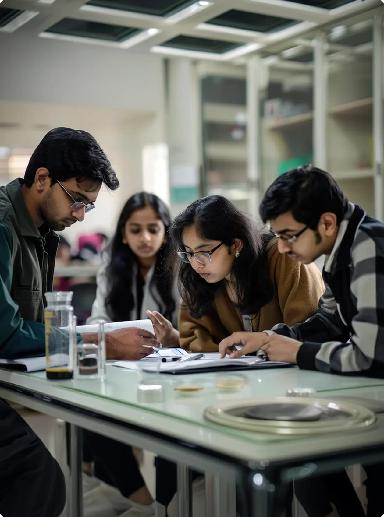 Students in classroom