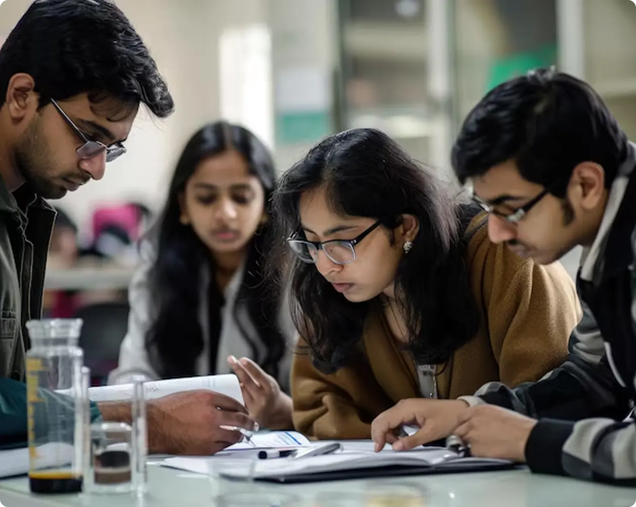 Students in classroom